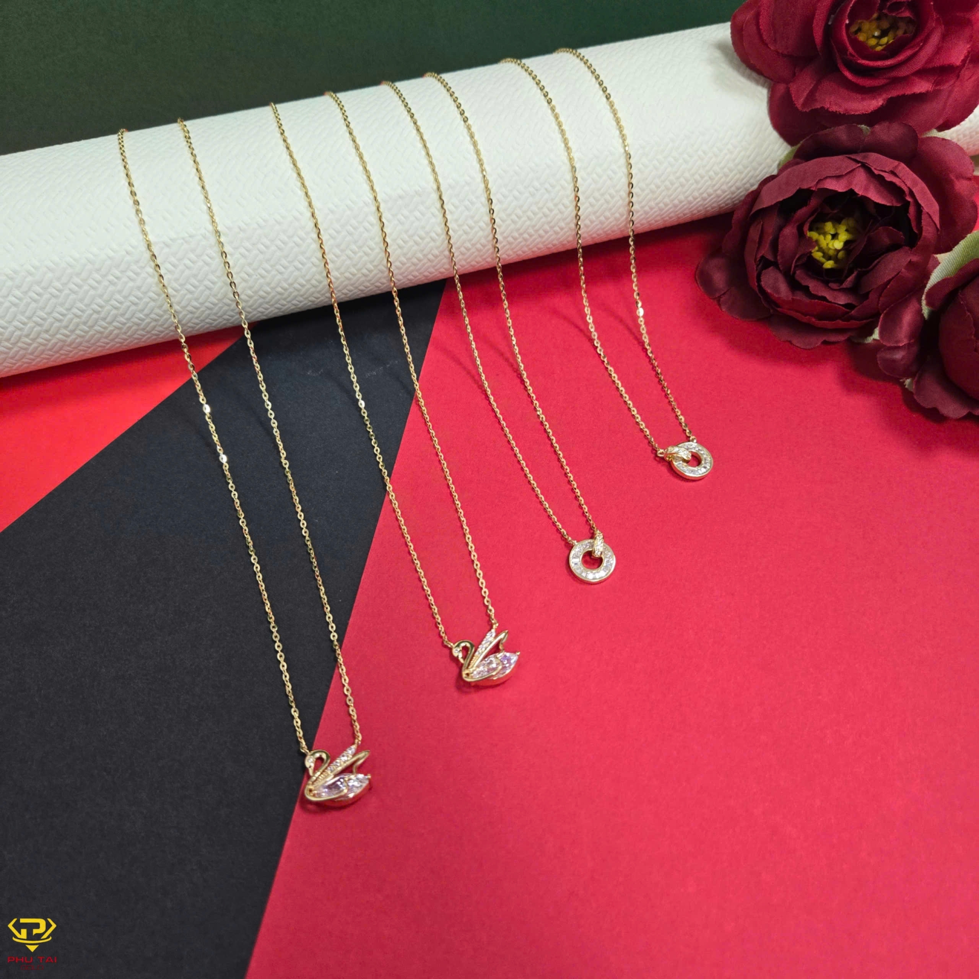 Dây chuyền vàng màu (mã dc 3271)